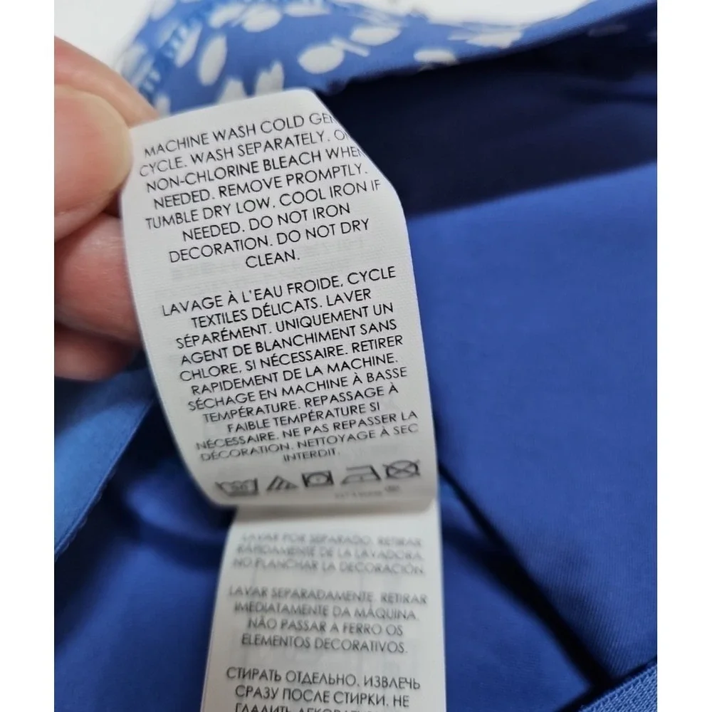 RLX Ralph Lauren Womens‎ Blue Golf Skort Size Large NWT